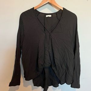 silence + noise long sleeve top